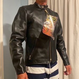 Vanson Leathers motorcycle jacket. Brand new with tags. Size 42 Medium